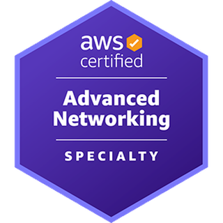 AWS Certified Advanced Networking · Specialty badge