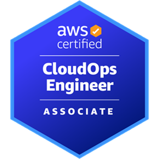 AWS Certified CloudOps Engineer · Associate badge