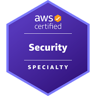 AWS Certified Security · Specialty badge